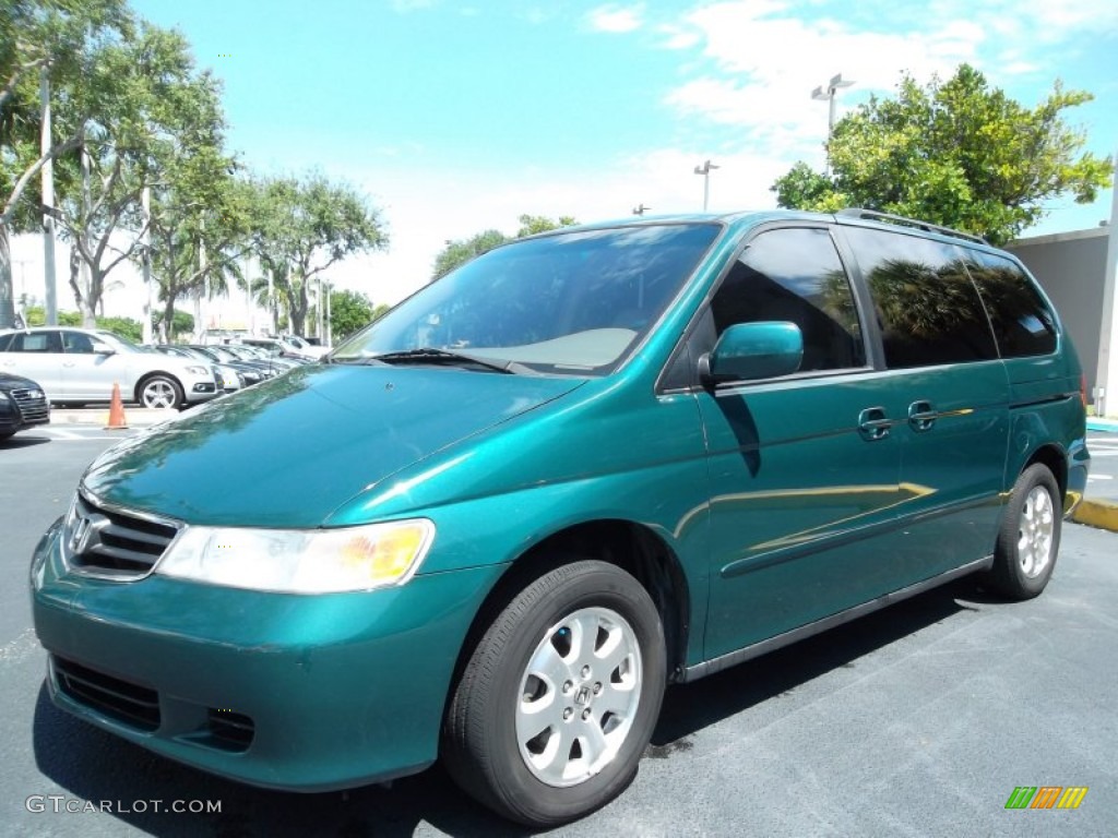Evergreen Pearl 2003 Honda Odyssey EX-L Exterior Photo #54336894