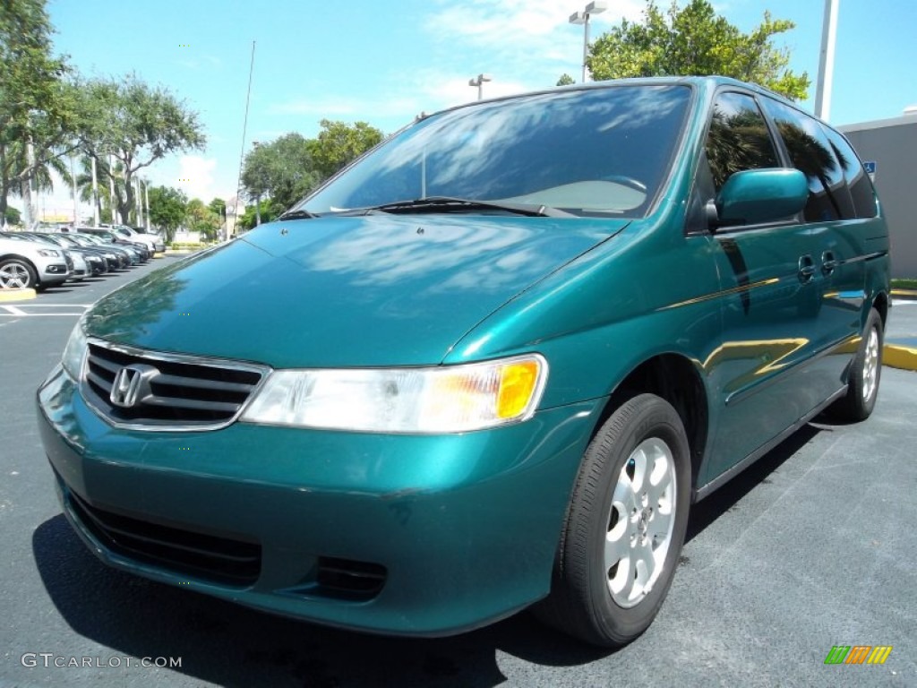 Evergreen Pearl 2003 Honda Odyssey EX-L Exterior Photo #54336904