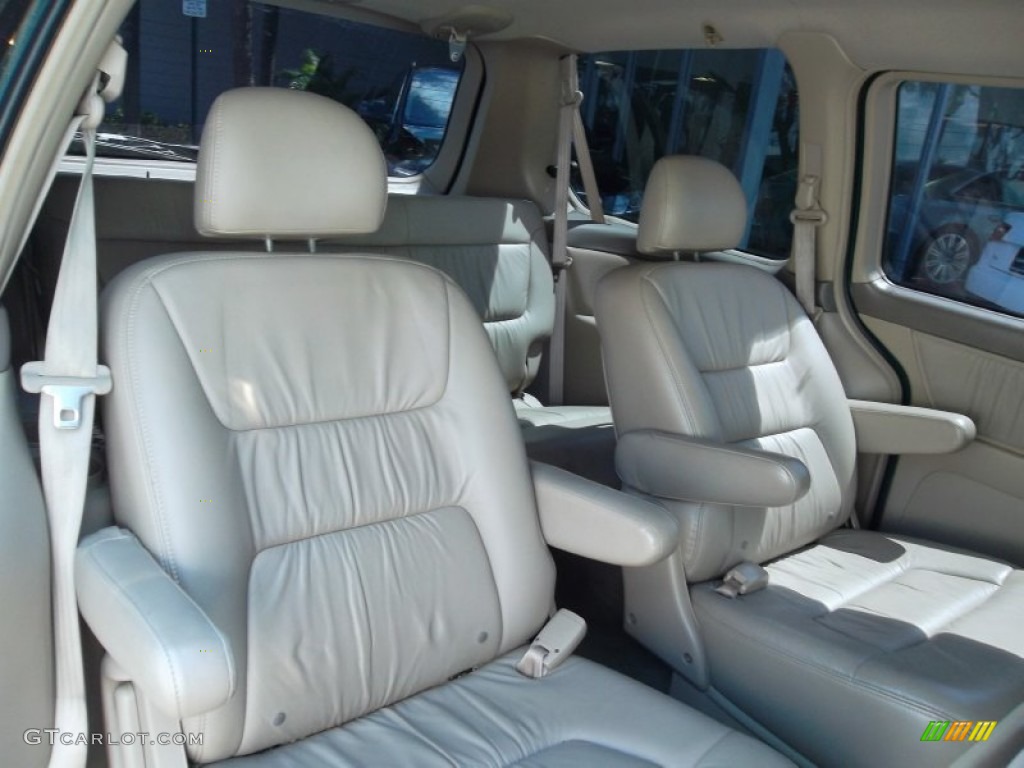 2003 Odyssey EX-L - Evergreen Pearl / Ivory photo #24