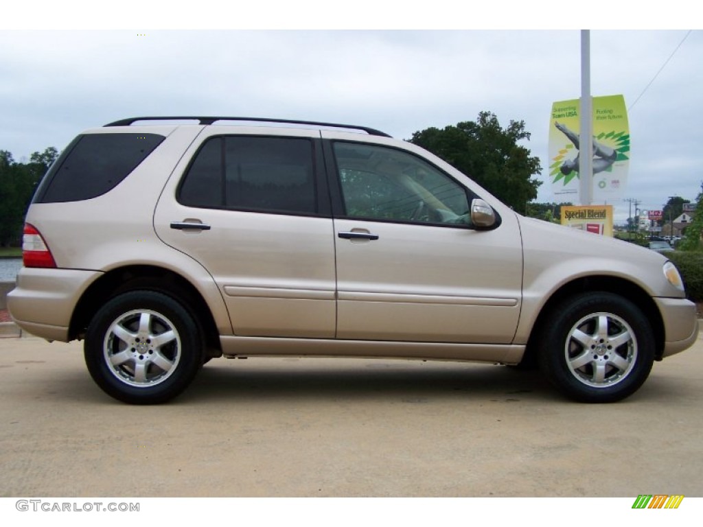 Desert Silver Metallic 2002 Mercedes-Benz ML 500 4Matic Exterior Photo #54337447