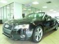 2011 Brilliant Black Audi A5 2.0T Convertible  photo #12