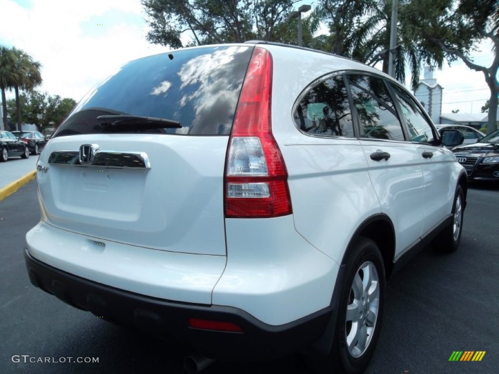 2009 CR-V EX - Taffeta White / Gray photo #6