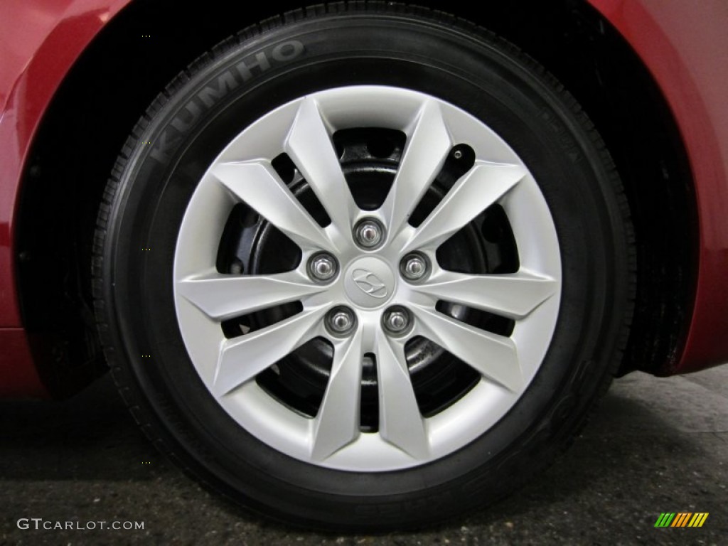 2011 Sonata GLS - Venetian Red / Camel photo #15