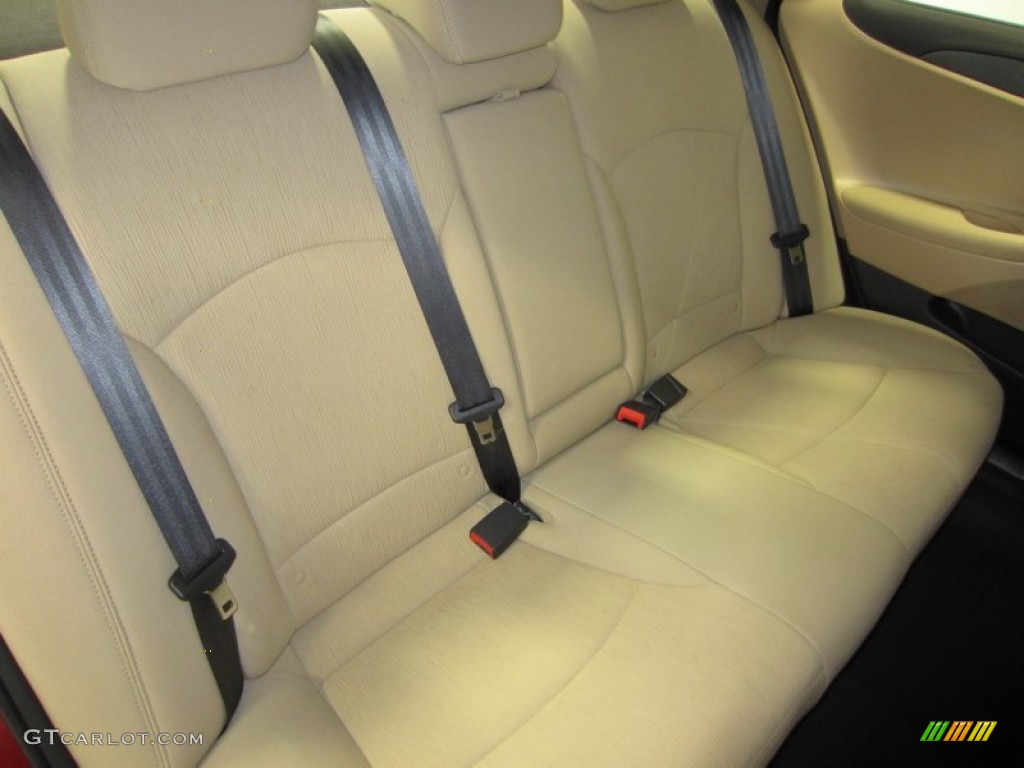 2011 Sonata GLS - Venetian Red / Camel photo #17