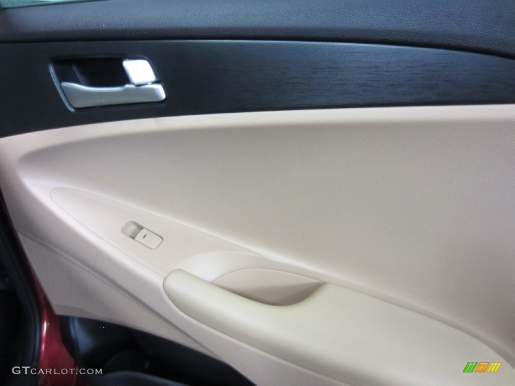 2011 Sonata GLS - Venetian Red / Camel photo #18