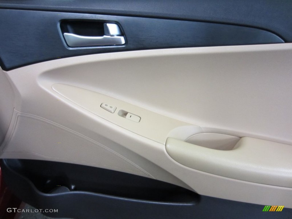 2011 Sonata GLS - Venetian Red / Camel photo #20