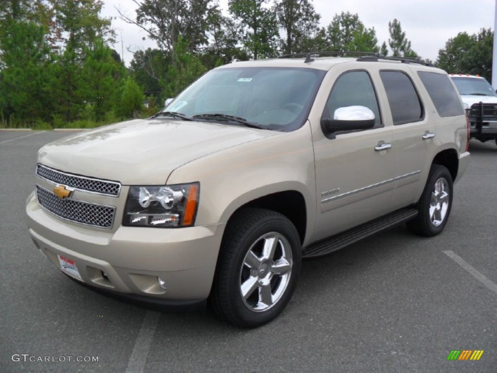 Gold Mist Metallic 2012 Chevrolet Tahoe LTZ 4x4 Exterior Photo #54338741