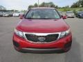 2011 Spicy Red Kia Sorento LX AWD  photo #2