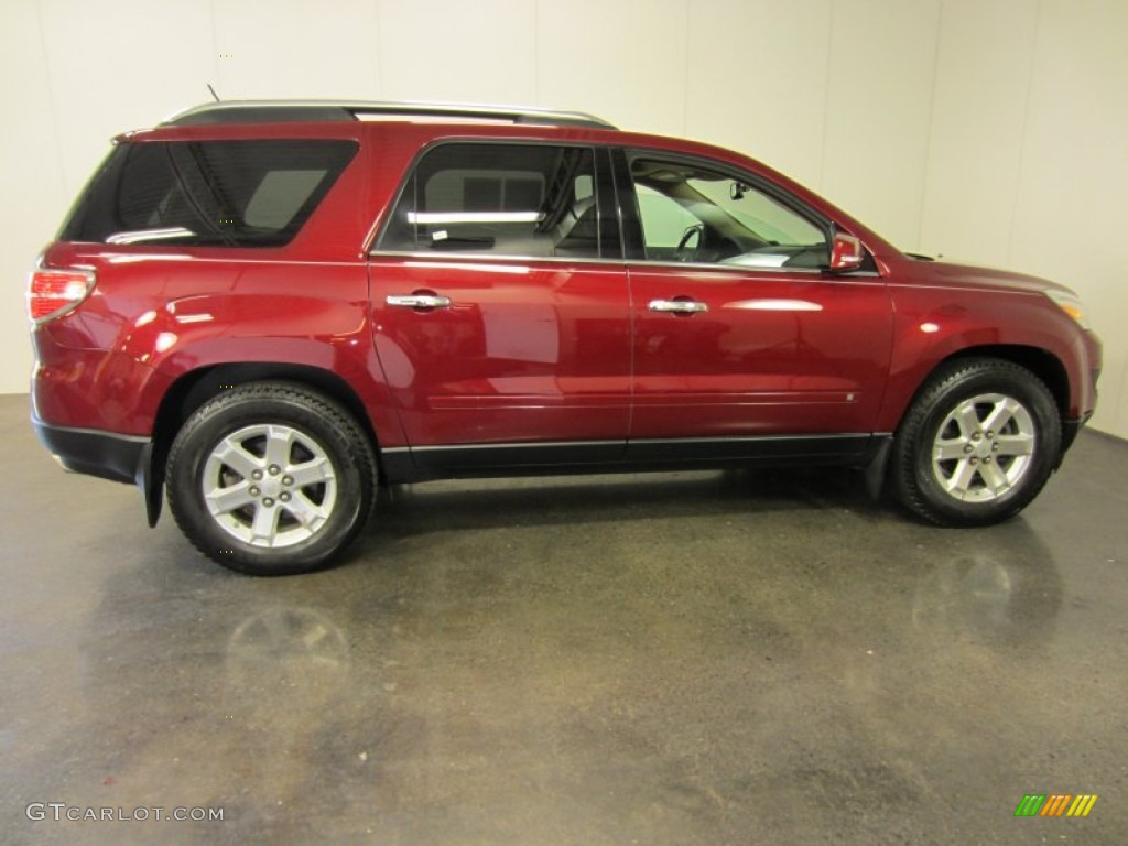 2007 Outlook XR AWD - Red Jewel / Tan photo #11