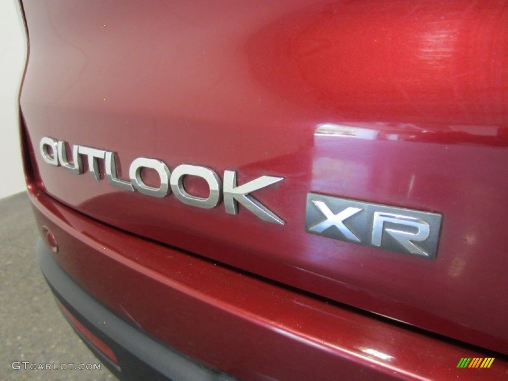 2007 Outlook XR AWD - Red Jewel / Tan photo #14