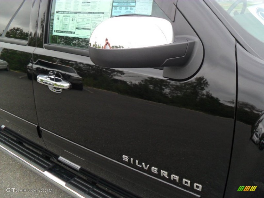 2011 Silverado 1500 LT Crew Cab 4x4 - Black / Ebony photo #22