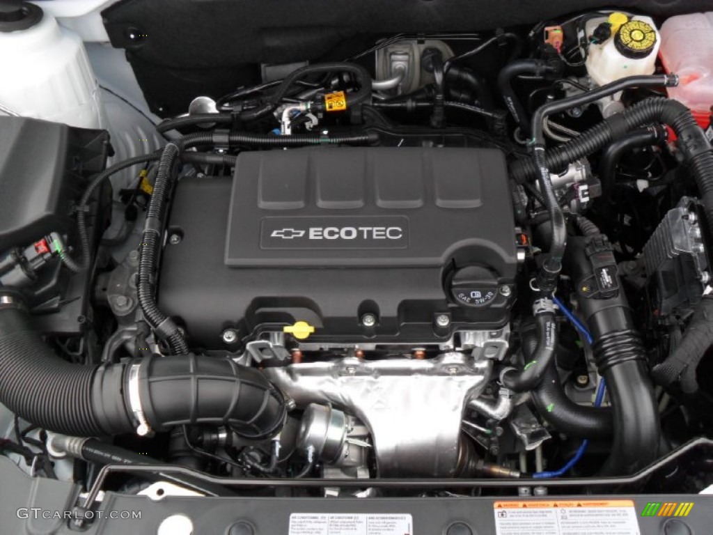 2012 Chevrolet Cruze LT 1.4 Liter DI Turbocharged DOHC 16-Valve VVT 4 Cylinder Engine Photo #54340819
