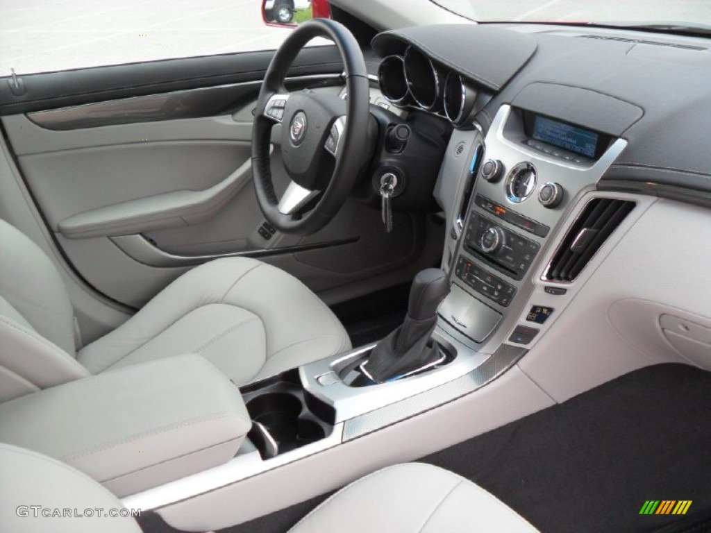 Light Titanium/Ebony Interior 2012 Cadillac CTS 3.0 Sedan Photo #54340996