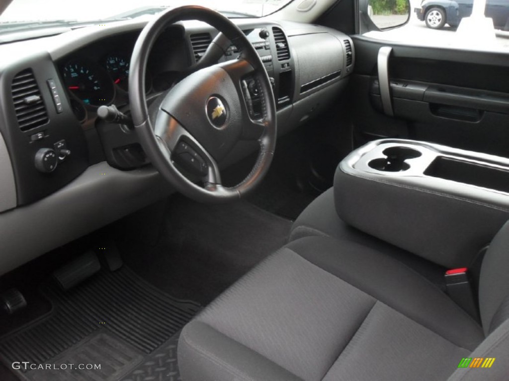 2010 Silverado 1500 LS Extended Cab - Sheer Silver Metallic / Dark Titanium photo #25