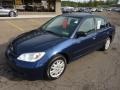 2005 Eternal Blue Pearl Honda Civic LX Sedan  photo #8