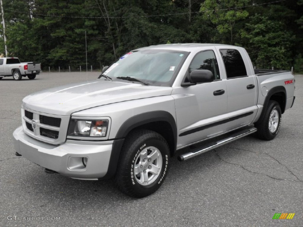 Bright Silver Metallic 2008 Dodge Dakota TRX Crew Cab Exterior Photo #54342826