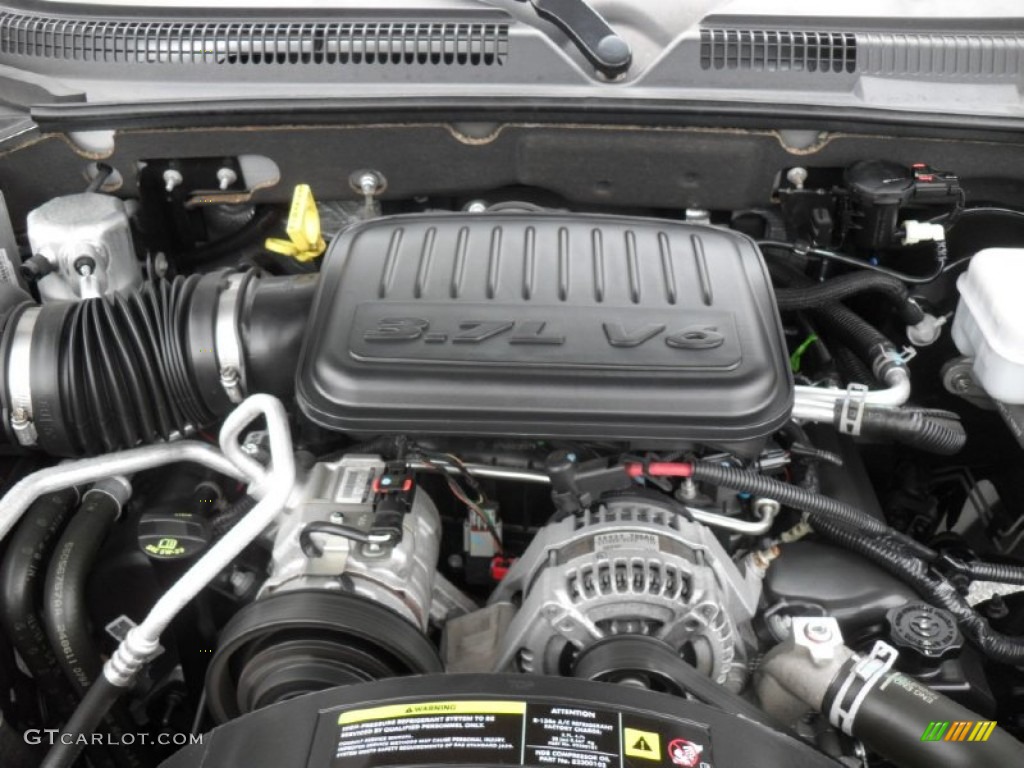 2008 Dodge Dakota TRX Crew Cab 3.7 Liter SOHC 12-Valve PowerTech V6 Engine Photo #54342985