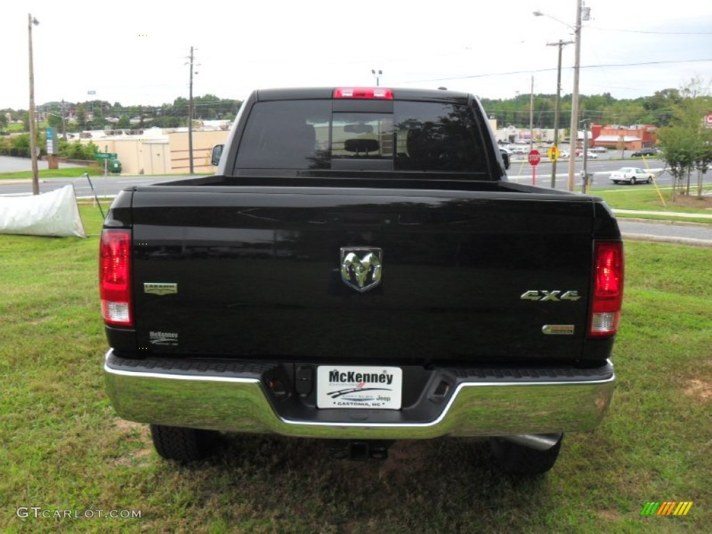 2012 Ram 2500 HD Laramie Crew Cab 4x4 - Black / Dark Slate photo #3