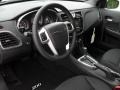 Black 2012 Chrysler 200 Touring Sedan Interior Color