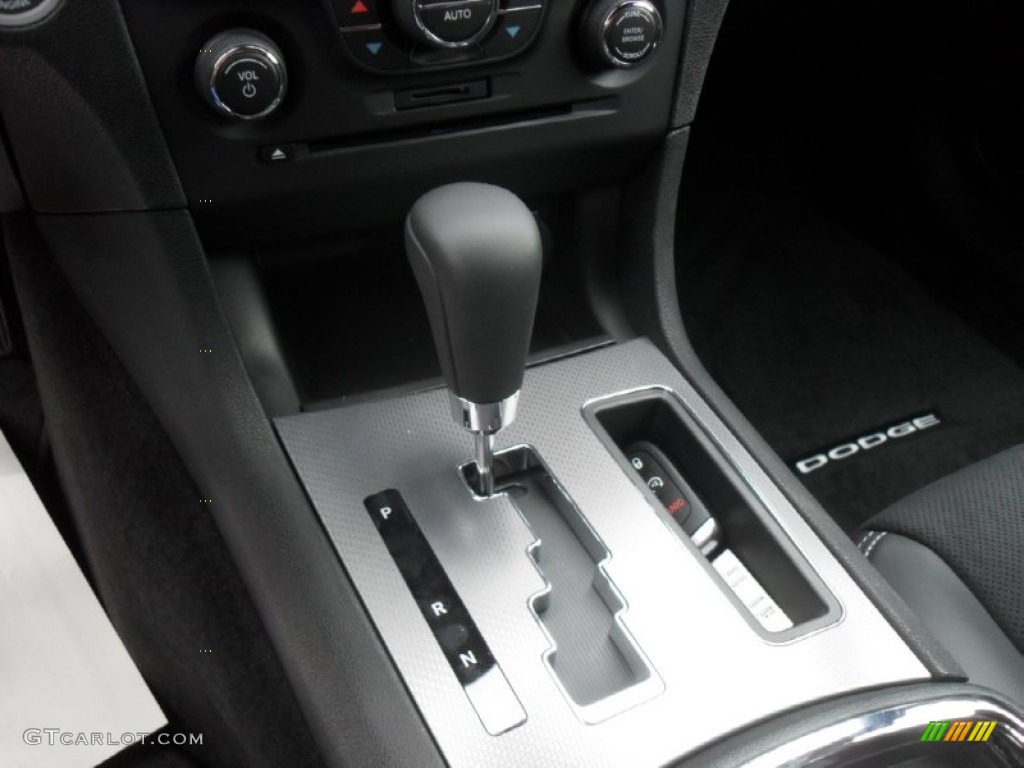 2012 Dodge Charger R/T Road and Track 5 Speed AutoStick Automatic Transmission Photo #54343687