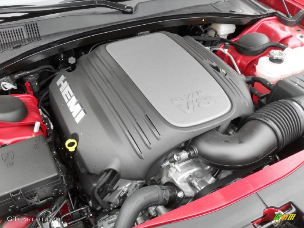 2012 Dodge Charger R/T Road and Track 5.7 Liter HEMI OHV 16-Valve V8 Engine Photo #54343753