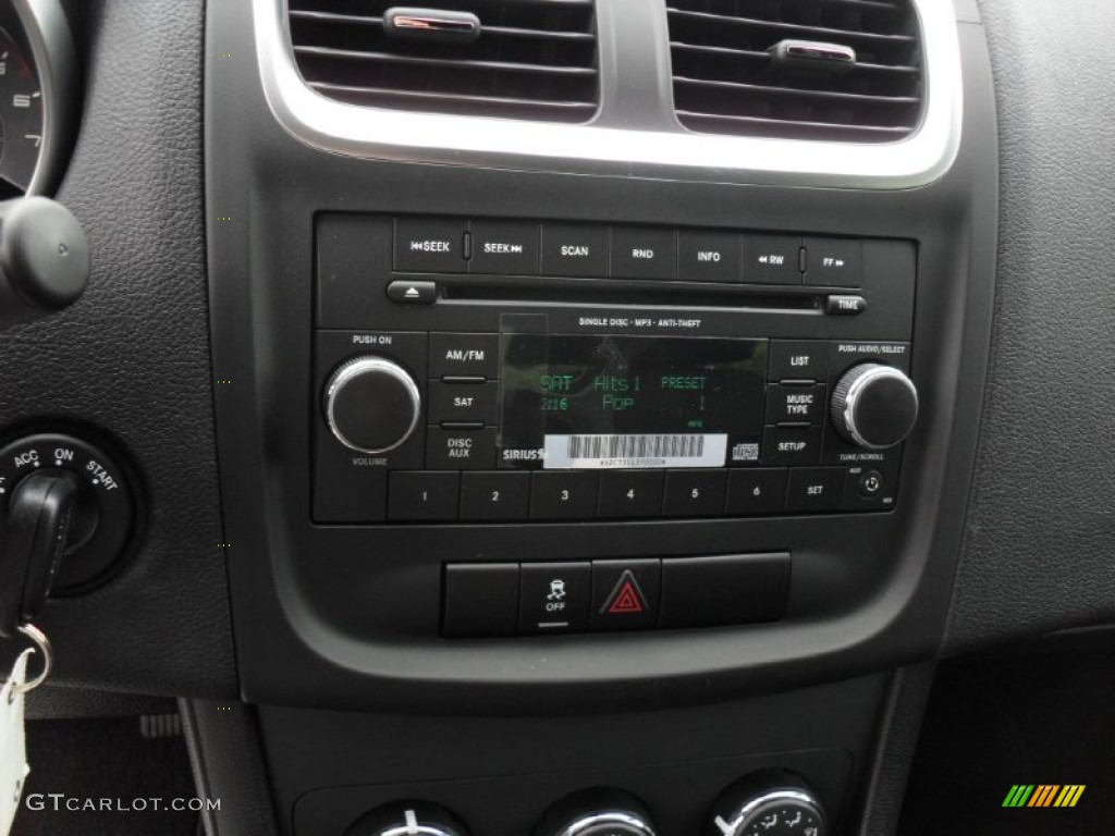2012 Dodge Avenger SXT Audio System Photo #54343822