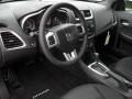 Black 2012 Dodge Avenger SXT Interior