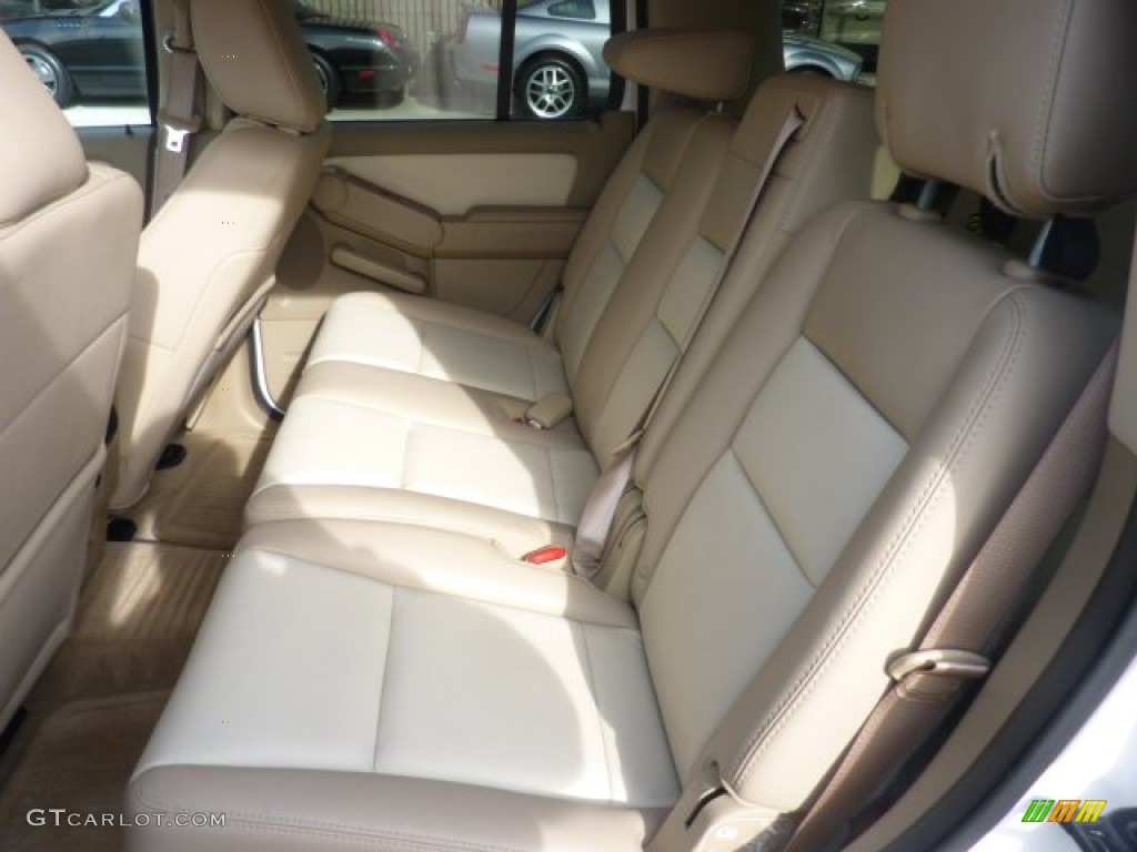 2010 Explorer Eddie Bauer 4x4 - White Platinum Tri-Coat / Camel photo #11