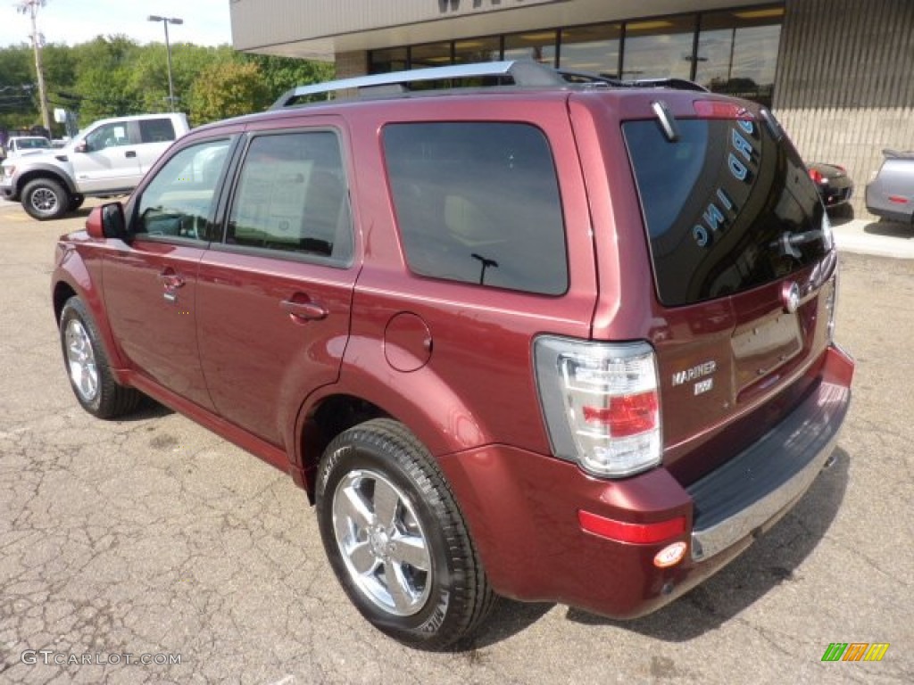 Wine Red Metallic 2010 Mercury Mariner V6 Premier 4WD Voga Package Exterior Photo #54344092