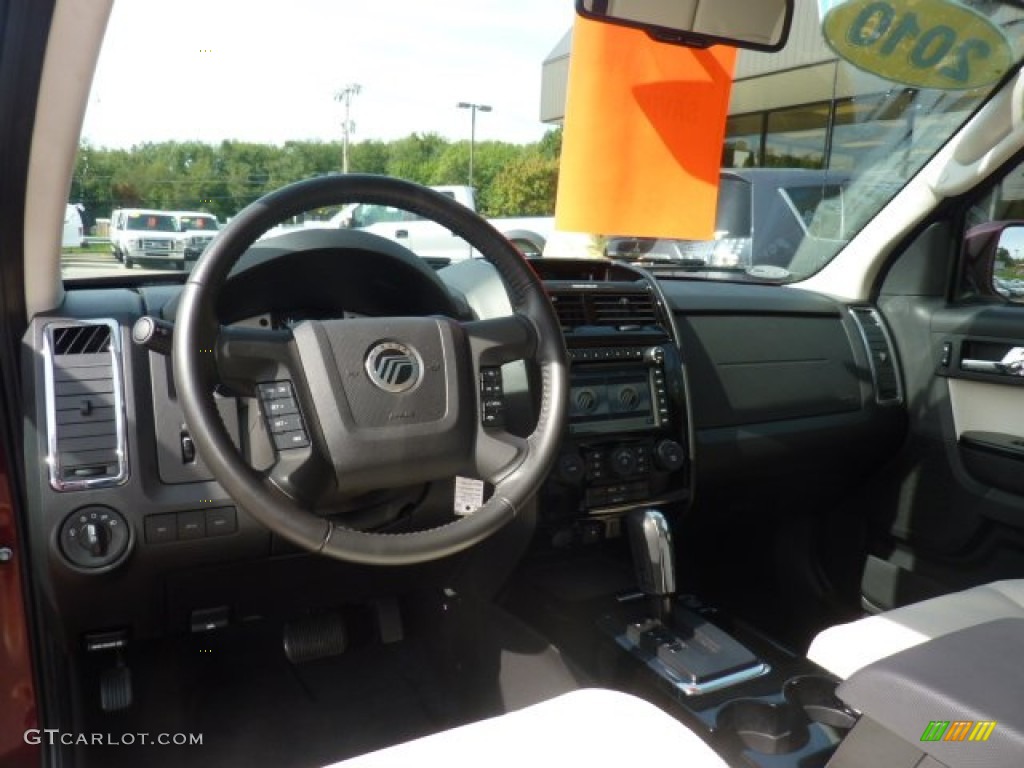 2010 Mercury Mariner V6 Premier 4WD Voga Package Voga Cashmere/Ash Dashboard Photo #54344155