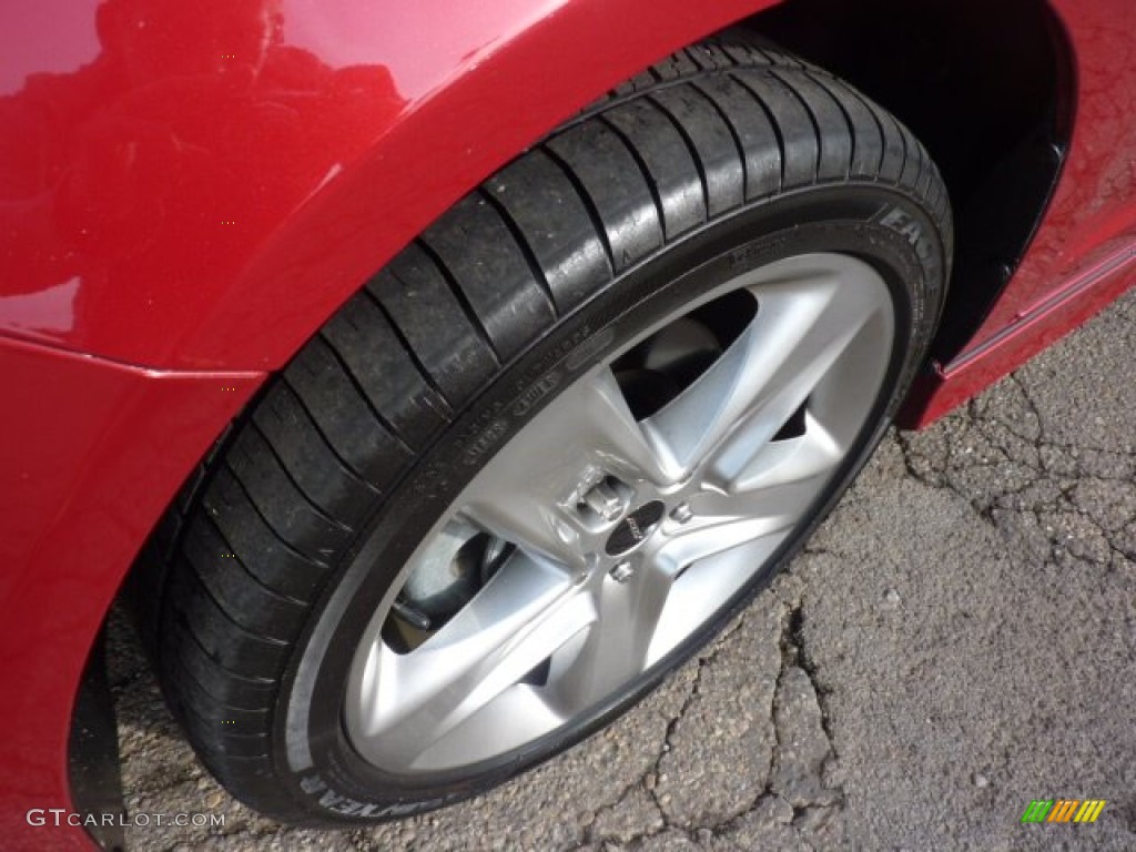 2010 Fusion Sport - Sangria Red Metallic / Charcoal Black/Sport Black photo #9