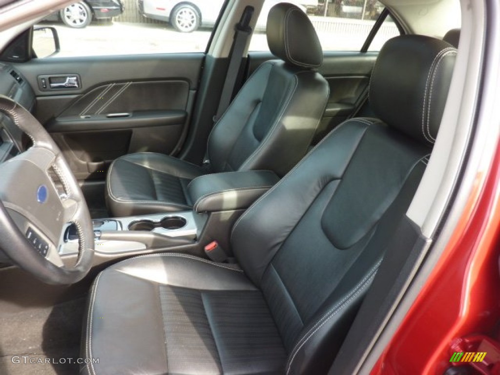 2010 Fusion Sport - Sangria Red Metallic / Charcoal Black/Sport Black photo #10