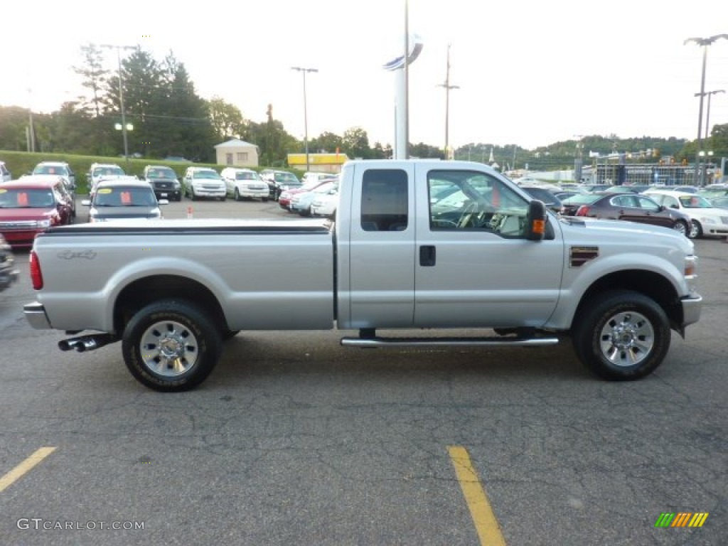 2008 F250 Super Duty XLT SuperCab 4x4 - Silver Metallic / Medium Stone photo #5