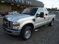 2008 Silver Metallic Ford F250 Super Duty XLT SuperCab 4x4  photo #8