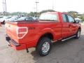 2011 Race Red Ford F150 STX SuperCab 4x4  photo #4