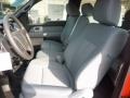 Steel Gray Interior Photo for 2011 Ford F150 #54345052