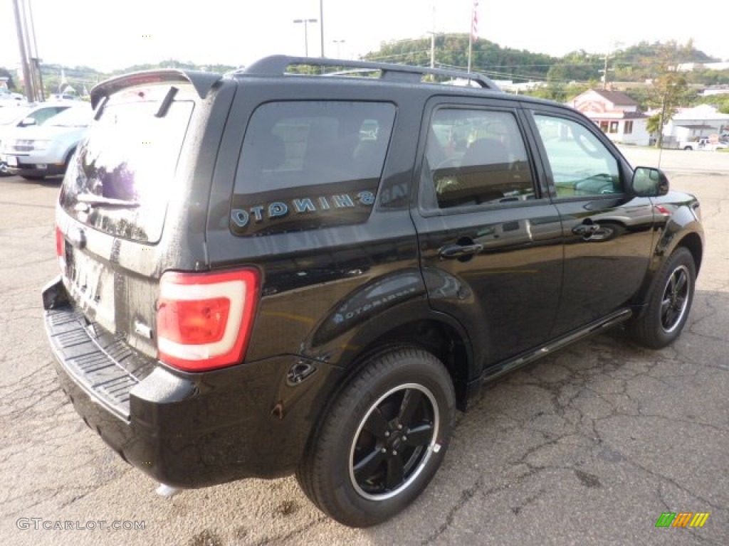 2012 Escape XLT Sport V6 AWD - Ebony Black / Charcoal Black photo #4