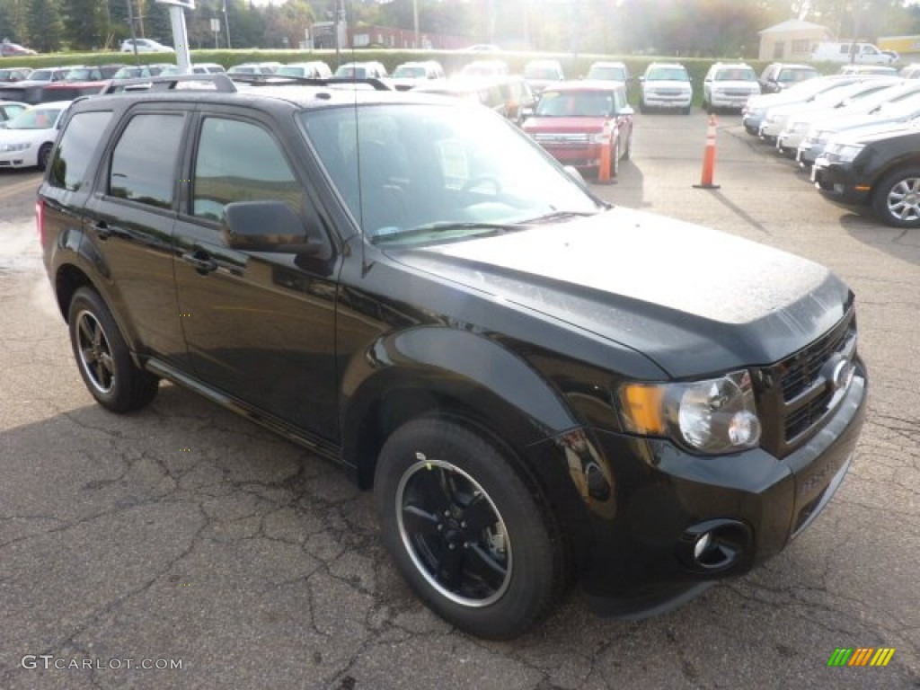 2012 Escape XLT Sport V6 AWD - Ebony Black / Charcoal Black photo #6