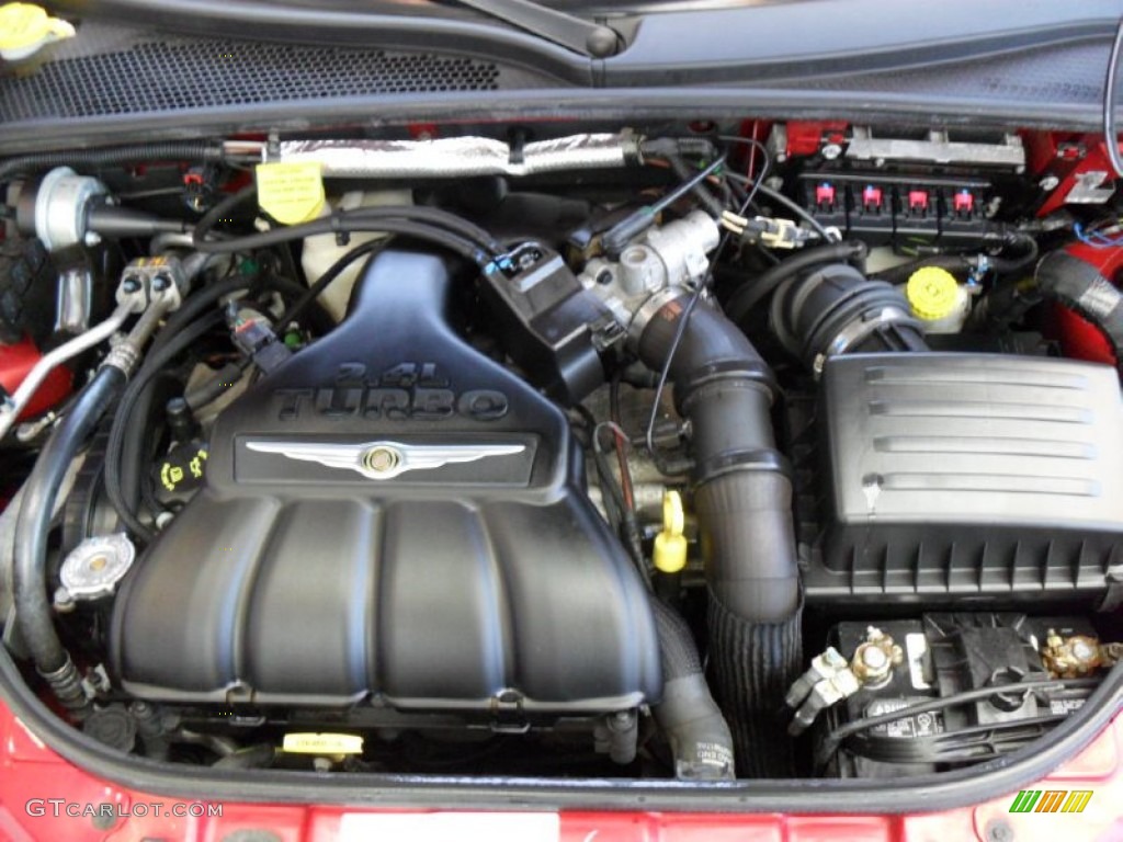 2008 Chrysler PT Cruiser Touring 2.4 Liter Turbocharged DOHC 16-Valve 4 Cylinder Engine Photo #54345439