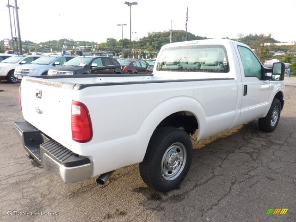 2012 F250 Super Duty XL Regular Cab - Oxford White / Steel photo #4