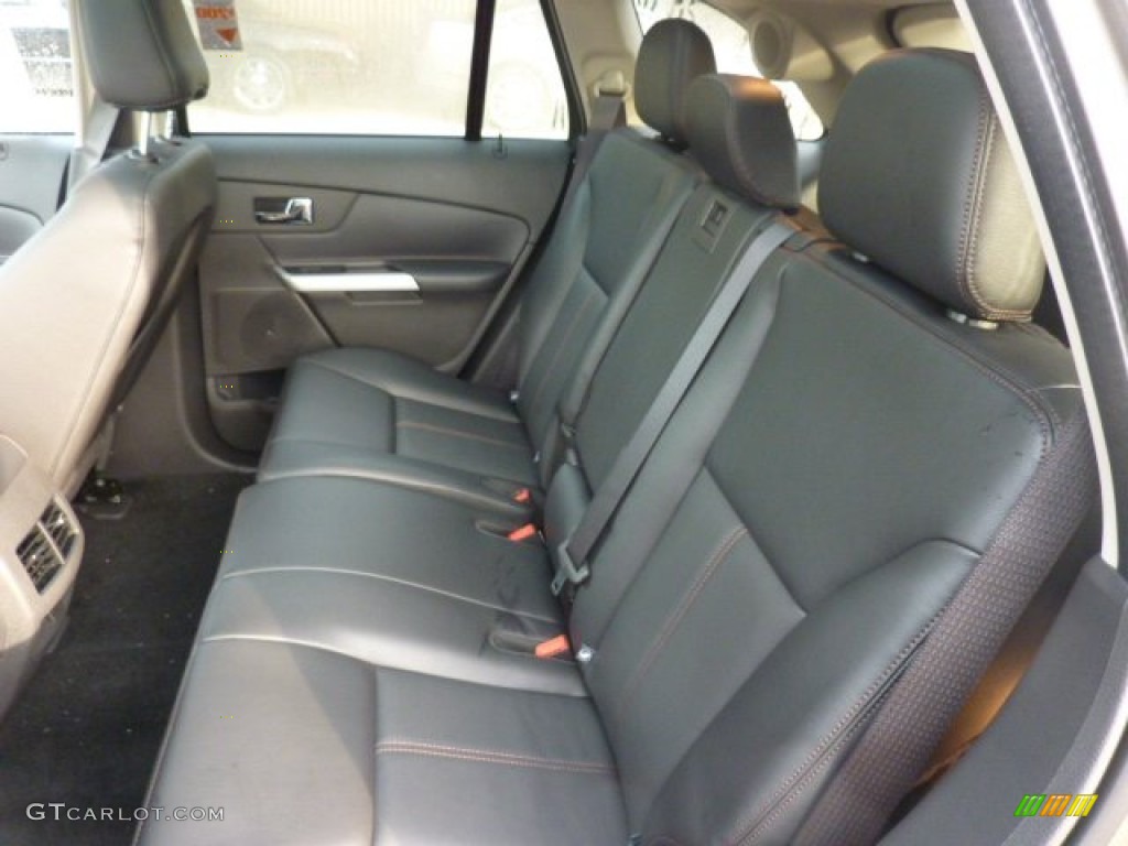 Charcoal Black Interior 2012 Ford Edge Limited AWD Photo #54345910