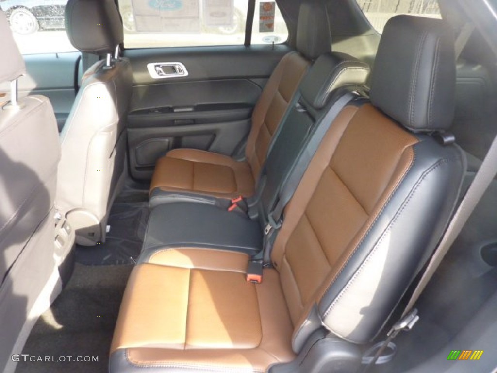 Charcoal Black/Pecan Interior 2012 Ford Explorer Limited 4WD Photo #54346024