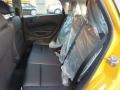  2012 Fiesta SES Hatchback Charcoal Black Interior
