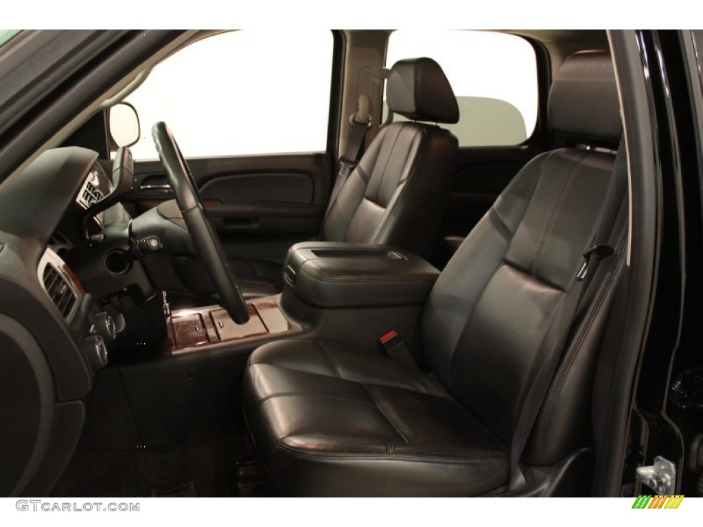 Ebony Interior 2008 Chevrolet Tahoe LT 4x4 Photo #54346723