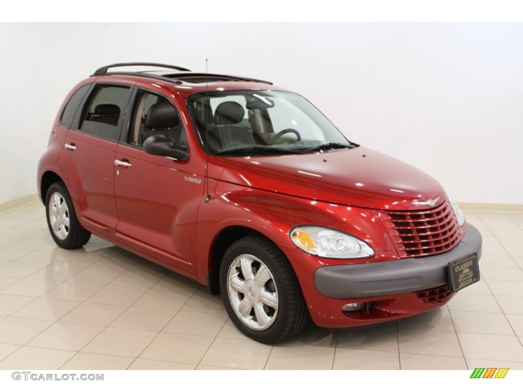 2002 PT Cruiser Limited - Inferno Red Pearlcoat / Gray photo #1