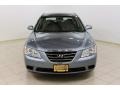 2009 Medium Silver Blue Hyundai Sonata GLS  photo #2