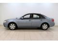 2009 Medium Silver Blue Hyundai Sonata GLS  photo #4