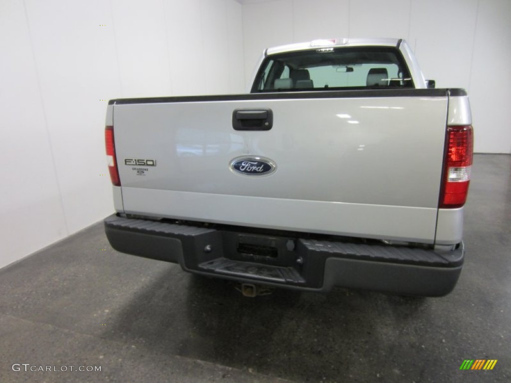2005 F150 XL SuperCab 4x4 - Silver Metallic / Medium Flint Grey photo #10