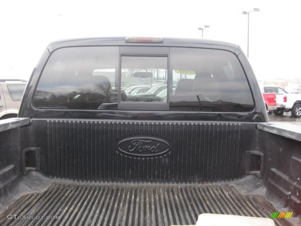 2008 F350 Super Duty Lariat Crew Cab 4x4 - Black / Medium Stone photo #21