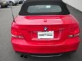 2008 Crimson Red BMW 1 Series 135i Convertible  photo #4